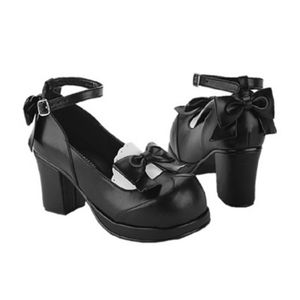 Vintage Demonia Goblin-07 size 7 tuxedo heels FLAW